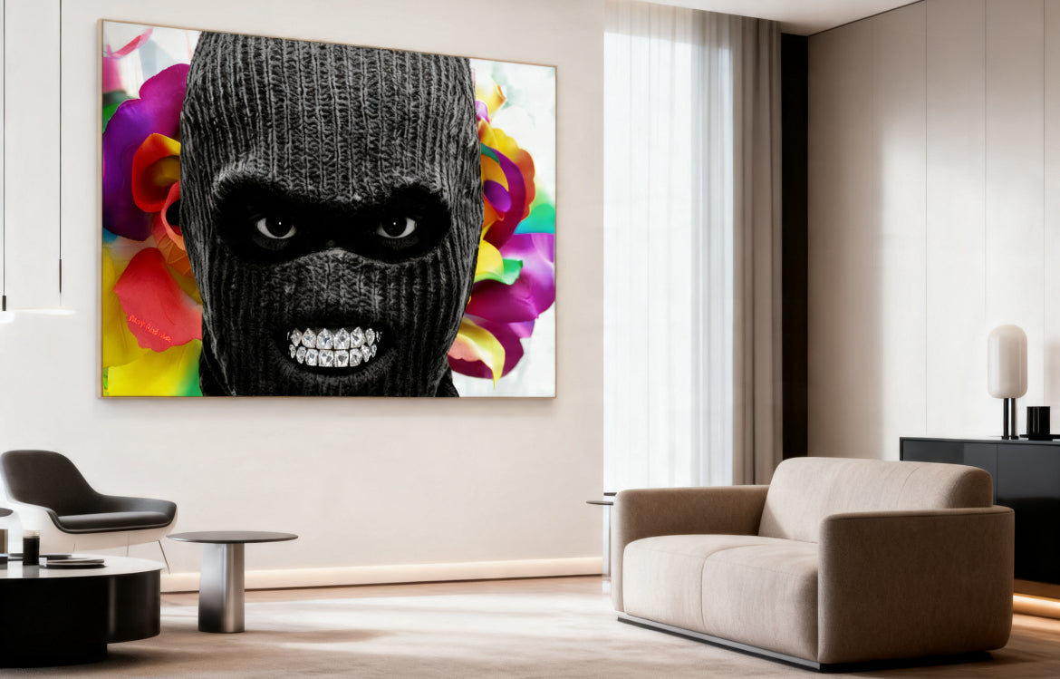 basquiat in a bando 35 x 40