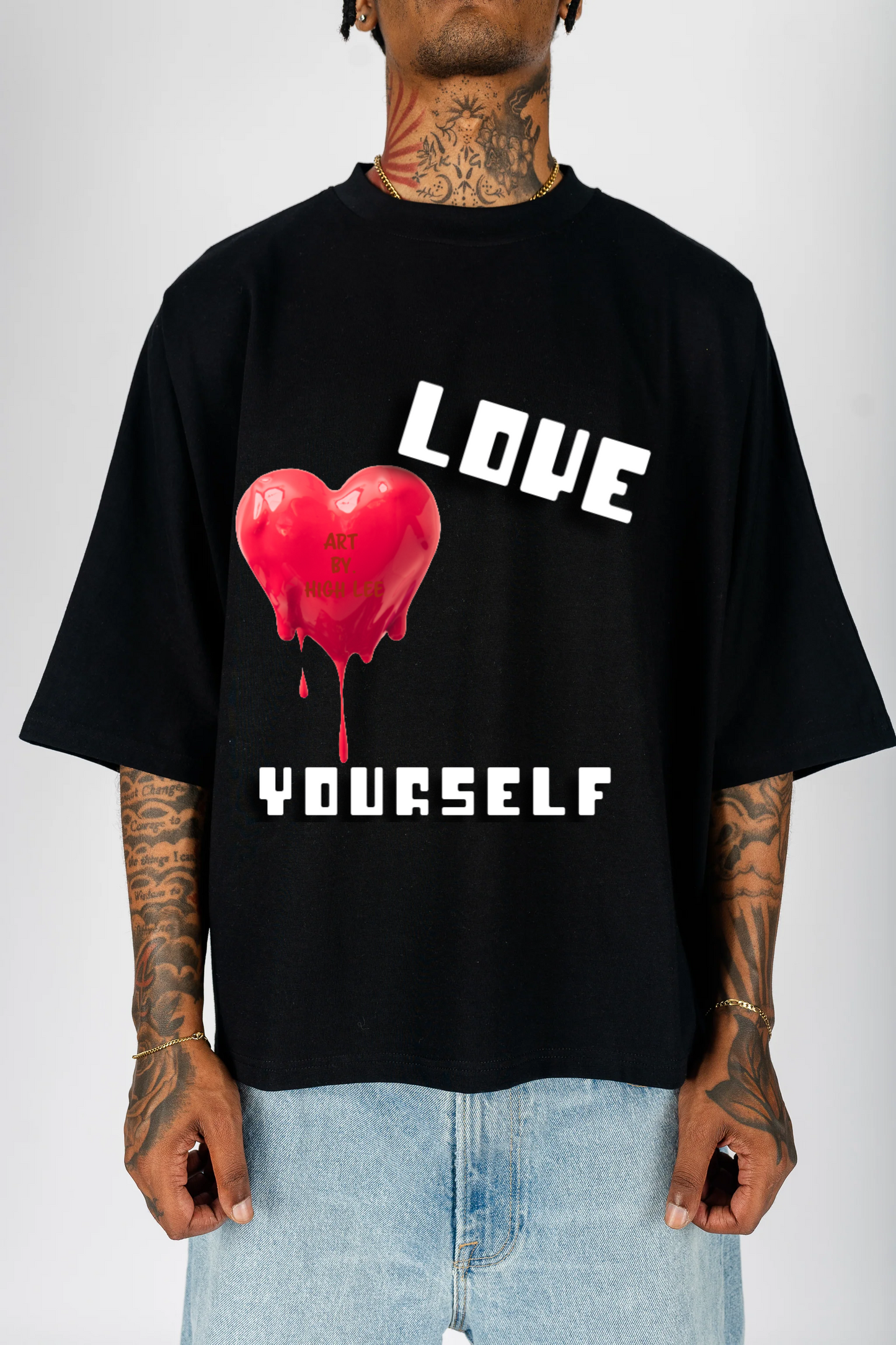 Love Yourself / 2 PANEL BOXY TEE