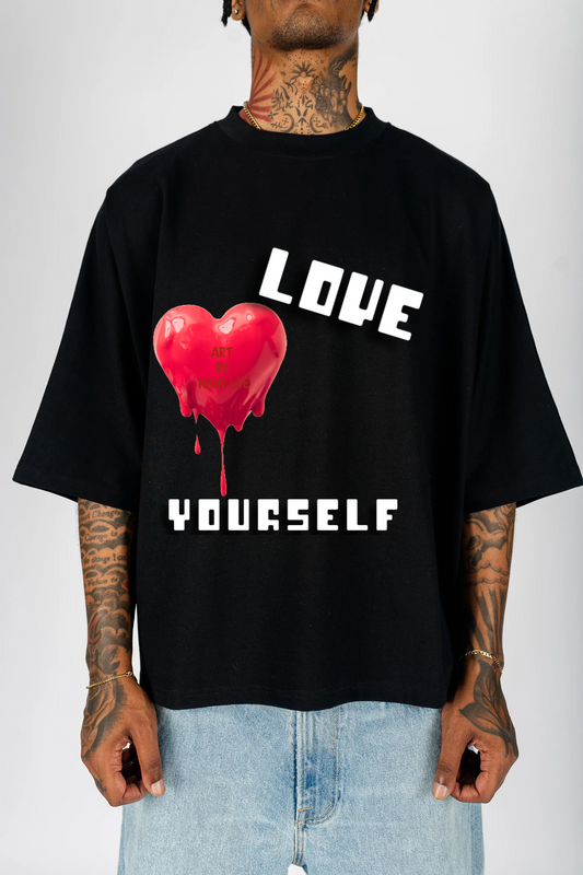 Love Yourself  / 2 PANEL BOXY TEE