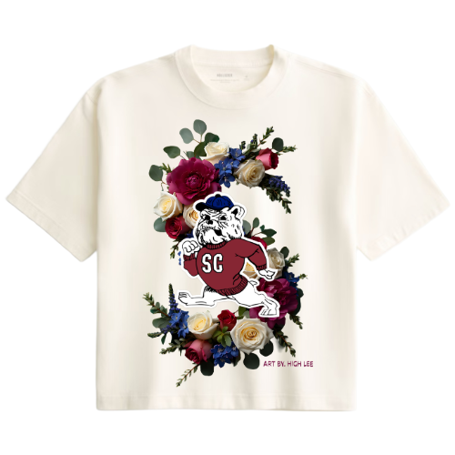 Cream Bulldogs Tee